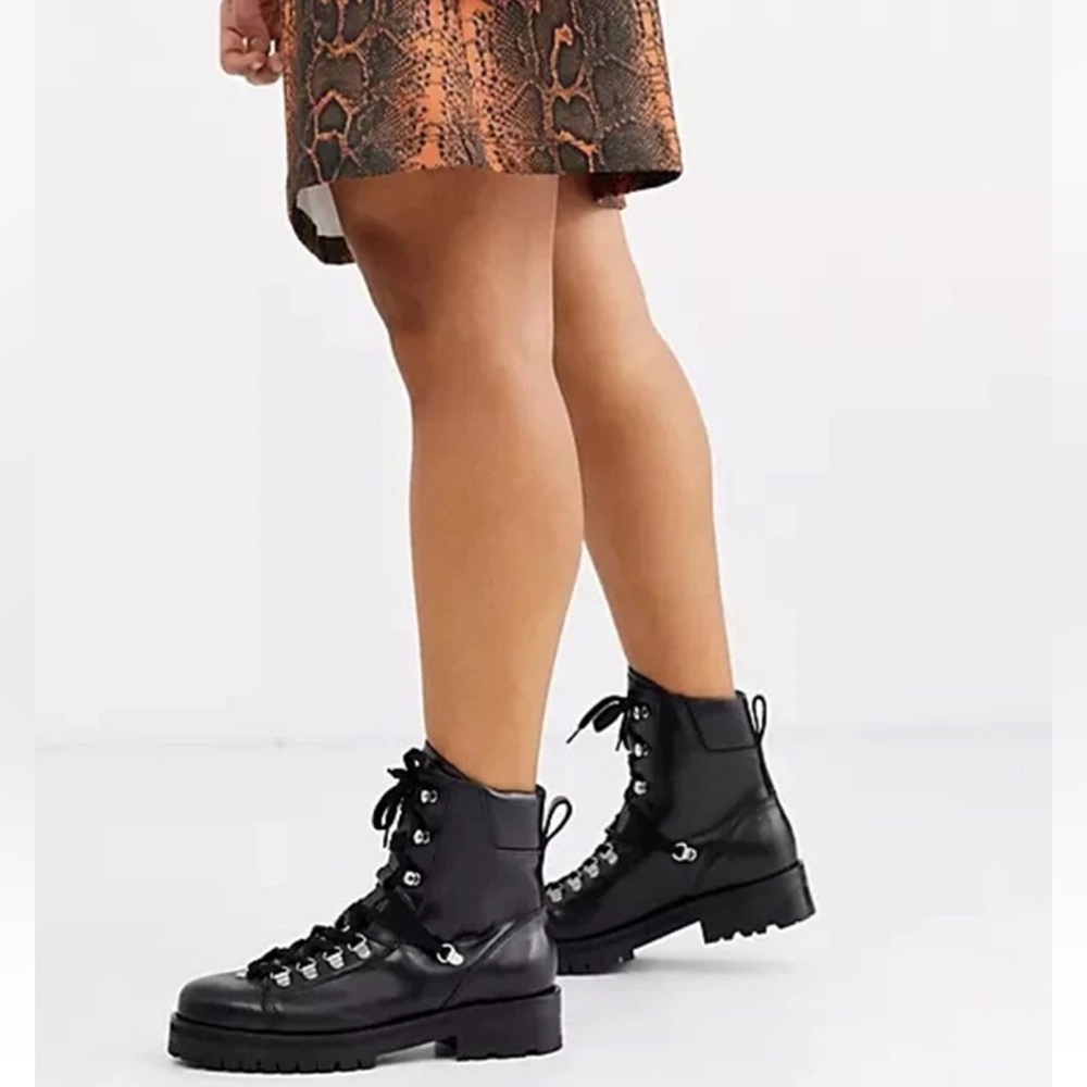 ALLSAINTS
Women's Lia Hiker Booties black size US 37 US 7 NEW